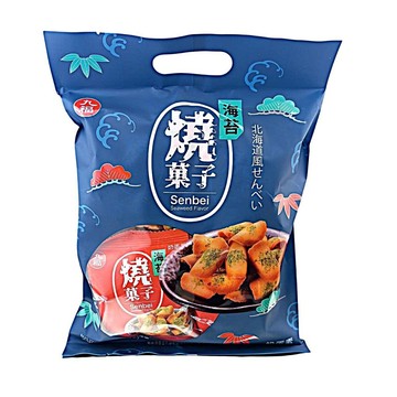 九福 海苔燒菓子25公克×8入/袋(奶蛋素)