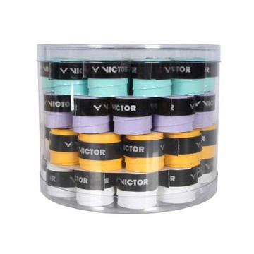VICTOR 桶裝外握把布-羽毛球 羽球 勝利 GR1-60 白黃綠紫