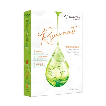 我的美麗日記 超能淨化毛孔面膜23ml* 5入