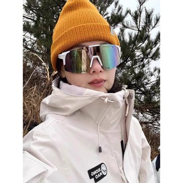 雪地墨鏡女戶外滑雪登山護目鏡運動騎行防風防紫外線太陽鏡男冬季