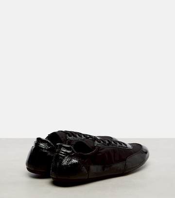 Prada Collapse Re-Nylon and leather sneakers