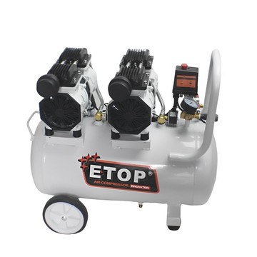 空壓機 50L 1500W 220v 無油 静音 小型氣泵 工業级 空氣壓縮機 便携式 空機【AH112】123便利屋