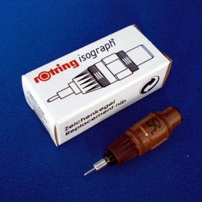 ロットリング　イソグラフ　スペアニブ0.50mm　751-050【返品・交換・キャンセル不可】【イージャパンモール】