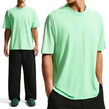 Nike As M Nk Df 24.7 Is Lgt Ss Top 男款 綠色 排汗 運動 短袖 IQ8274-351