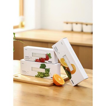 桔子保鮮袋食品級橙子臍橙專用一次性抽取保鮮膜家用超市同款加厚