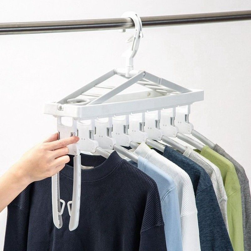ワンタッチ取り込みスライドアーム8連ハンガー ホワイト ニトリ 玄関先迄納品 通販 Lineポイント最大0 5 Get Lineショッピング