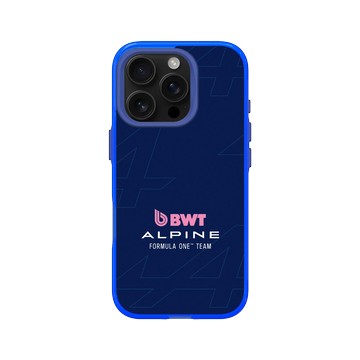 iPhone 16 Pro Clear 激光藍 - Alpine - 2025 BWT Alpine Formula One Team Logo