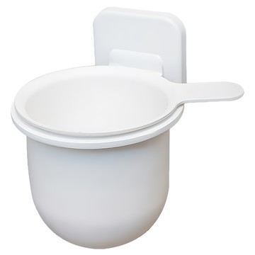 潔田屋 浴廁刷收納架 壁掛式免打孔設計 多功能收納 簡約時尚 台灣製造  1個