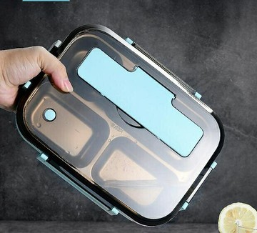 便當盒 學生午餐保溫飯盒不銹鋼便當分格型上班族便攜食堂打飯高中帶餐具