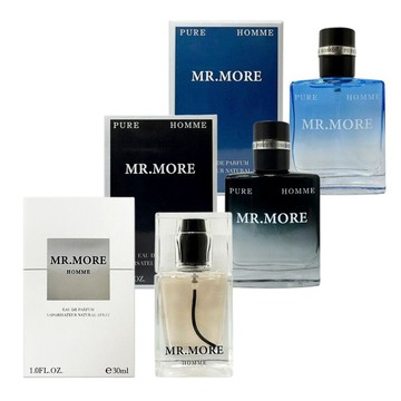 Mr More 男士香水 30ml 淡香持久 清新木質調 陽光自信香 約會必備 男用香水【好物底家】DS026031