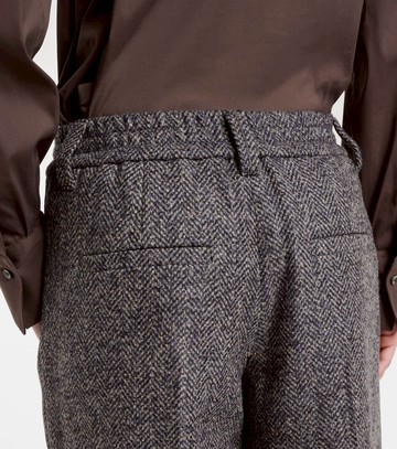 Brunello Cucinelli Herringbone wool-blend shorts