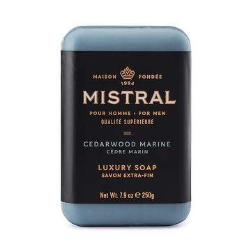 Mistral 海洋雪松 紳士香氛皂 / 香水皂 沐浴香皂肥皂 香水沐浴皂