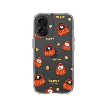 iPhone 16 Clear Case（相機按鈕） 透明 - 奧樂雞 Ology - 福氣滿滿