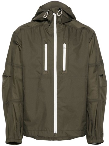 MORDECAI - lightweight hooded jacket - men - Polyamide/Polyurethane - S - Green