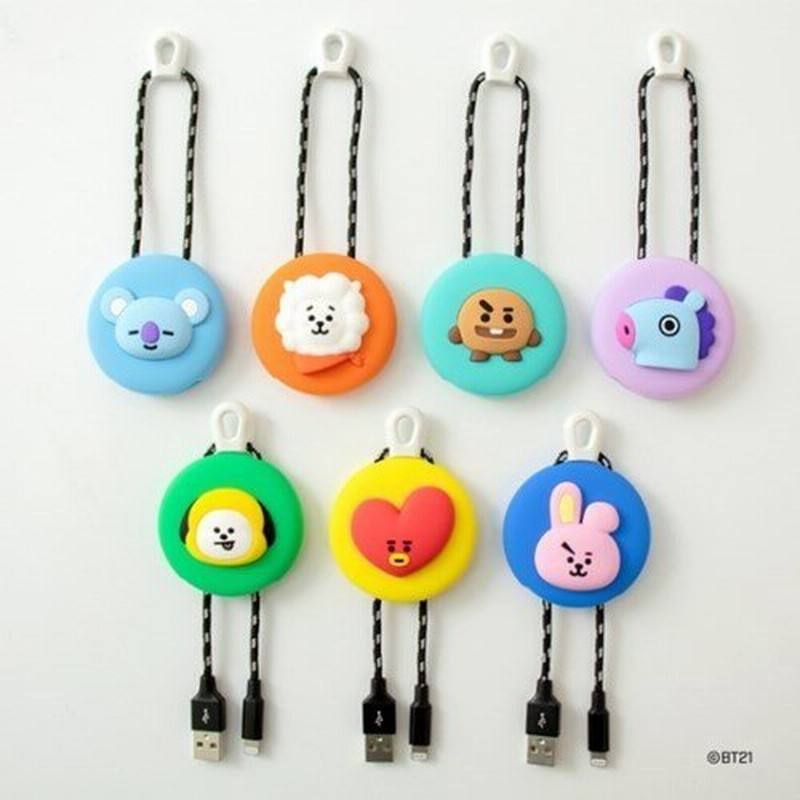 Bt21公式グッズ バンタン Bts キーホルダーのような可愛い Iphoneケーブル 防弾少年団 韓国文房具 可愛い 韓国雑貨 通販 Lineポイント最大0 5 Get Lineショッピング