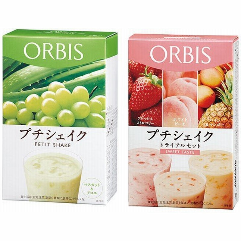 Orbis オルビス プチシェイク10日間ダイエット マスカット アロエ7食分 フレッシュストロベリー ホワイトピーチ パイン マンゴー各1食分 通販 Lineポイント最大0 5 Get Lineショッピング