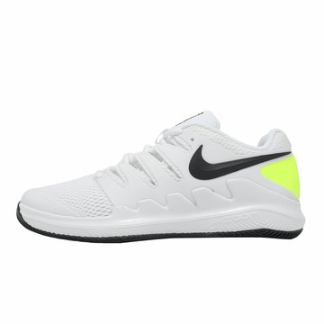 Nike 網球鞋 JR Vapor X 大童 女鞋 白 黑 支撐 回彈 運動鞋 AR8851-101