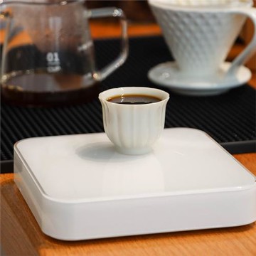 中式草木灰陶瓷復古手沖咖啡杯 簡約精致小號40ml 精品單品咖啡杯