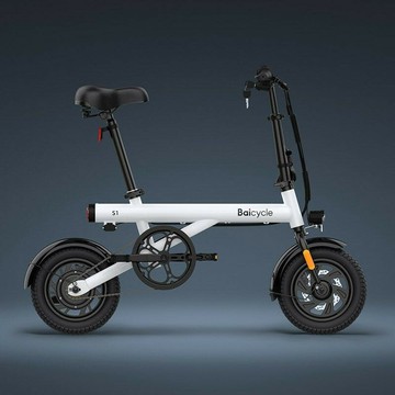 免運 開立發票 電動車 代步車 電動滑板車 折疊電動車 小型電動車  小白折疊電動車S系列續航40km新款時尚正品電瓶成人便攜式電動車