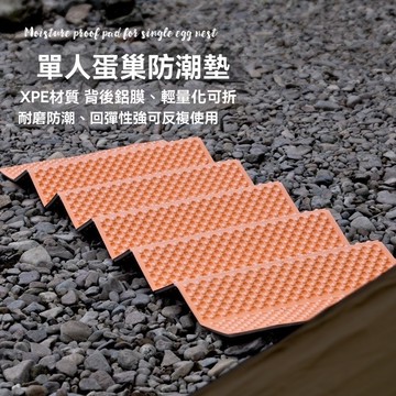 【現貨速發】蛋殼睡墊 戶外露營帳篷睡墊 摺疊蛋巢防潮墊 單人加厚睡墊 野餐地墊 蛋巢睡墊 露營防潮墊 蛋槽睡墊 露營墊