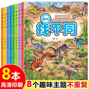 【臺灣-出貨】找不同專注力訓練視覺挑戰益智遊戲書培養觀察力記憶力
