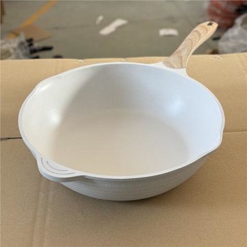 虞媽媽 品牌特價32CM加深加厚不粘大煎鍋炒鍋 燃氣電磁爐通用