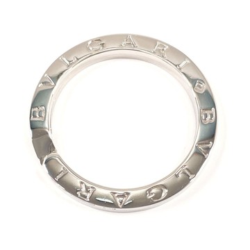 【日本直運．二手美品】寶格麗 BVLGARI 鑰匙圈 墜飾 Logo 銀 925 拋光處理