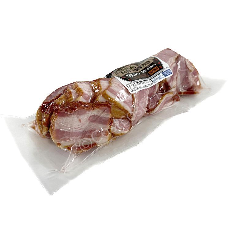 米久 スライス アップルスモークベーコン 1000g リンゴ濃縮前果汁15%相当 Sliced Apple Smoked Bacon