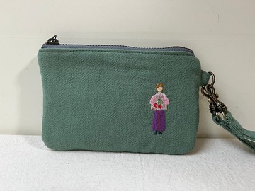 fingirl1000-NO.1019一股刺繡票卡小錢包1000枚女子展