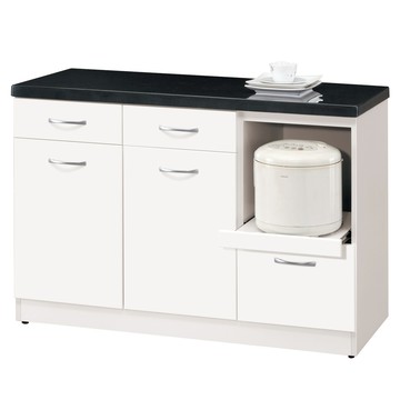 【Hampton 漢汀堡】布琳娜4尺石面收納櫃下座