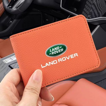 【在臺新款 】Land Rover荒原路華 駕駛證件夾 銀行卡包 駛證駕照包 駕照保護套 行駛證套 真皮駕駛證皮套男卡包