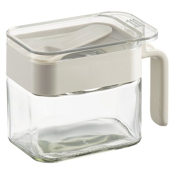 PINMOO 品沐 酥格調料罐 白色  1個  300ml