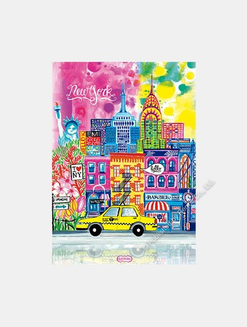 紐約奇幻之旅/1000片拼圖/Wonderlust/CAR PINTOS/EDUCA