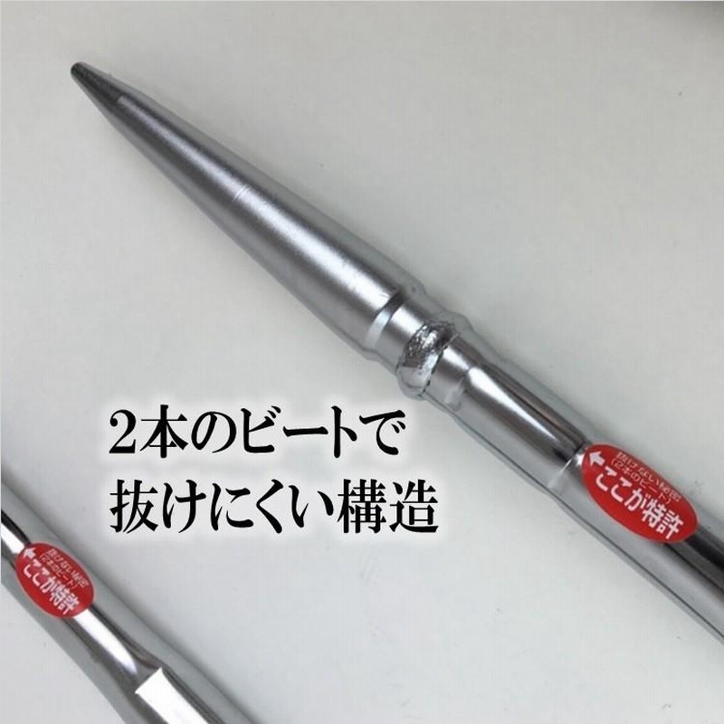 MKK モトコマ バール 鉄骨 解体 寄せバール 1050mm SRI1050