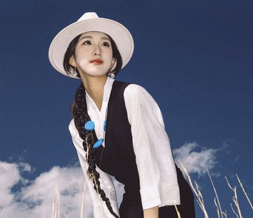 【蒼云】 新中式復古藏裝/蝴蝶暗紋內搭/背心裙