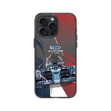 iPhone 15 Pro Max Clear 酷墨灰 - Alpine - BWT Alpine Formula One Team A524 France