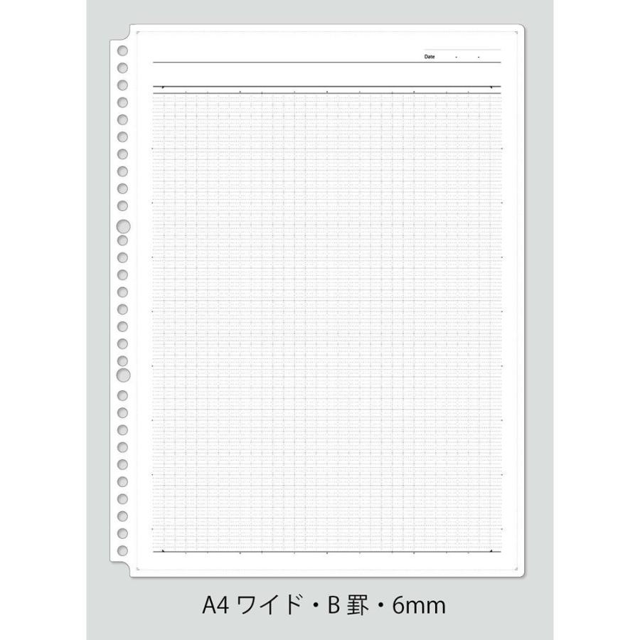 ナカバヤシ ロジカル・はれるんワイドリーフ A4ワイド B罫 LL-A404W-B