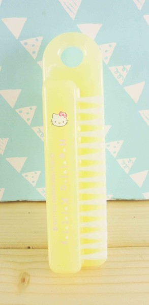 【震撼精品百貨】Hello Kitty 凱蒂貓~KITTY衣刷-黃色