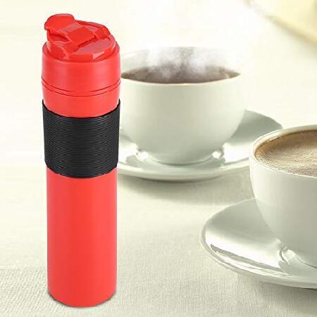 Drinking Water Cup, Camping Mug 350ml Travel Mug Tumbler Cup for Travelling(red)［並行輸入品］