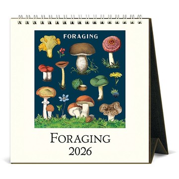 Cavallini & Co.  2026 桌曆\月曆 FORAGING(下單前請先詢問!)