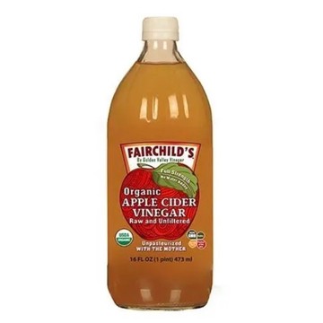 熱銷第一 柏格醫師 推薦 費爾先生 Fairchild’s 無糖有機蘋果醋 純正 無添加水 生酮 473ml/946ml