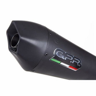 イタリア GPR / GPE Black チタニウム フルエキゾースト マフラー 公道仕様 / カワサキ KAWASAKI Z650 2017-2019