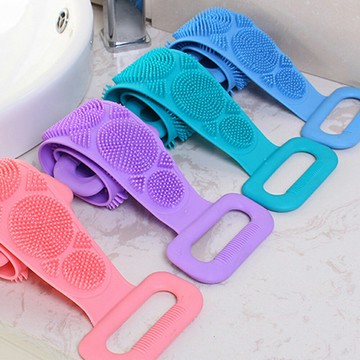 【CS22】硅膠按摩搓澡神器搓澡巾(2條/入)