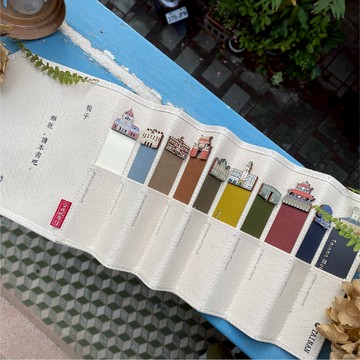 【原印臺南】府城系列書籤  栞栞木書籤帆布套組