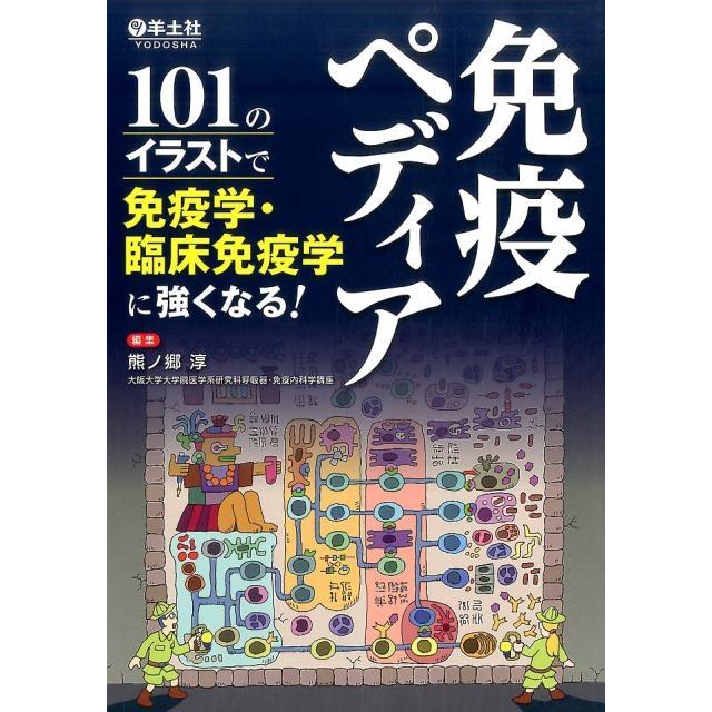 免疫ペディア 101のイラストで免疫学・臨床免疫学に強くなる