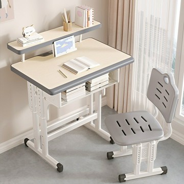 中小學生課桌椅學習桌兒童書桌學校輔導班培訓班課桌椅家用寫字桌[DD100109]