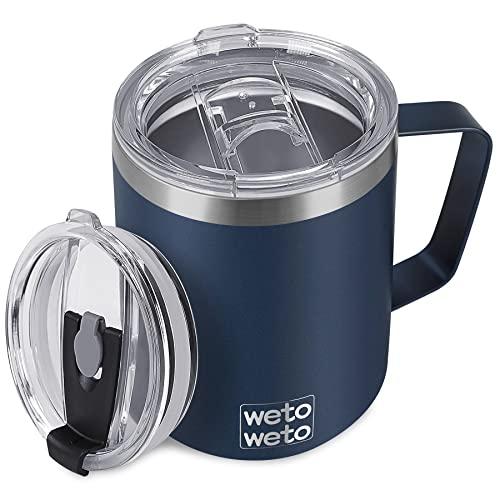 YETI WETOWETO oz Coffee Mug, Vacuum Insulated Camping Mug with Lid