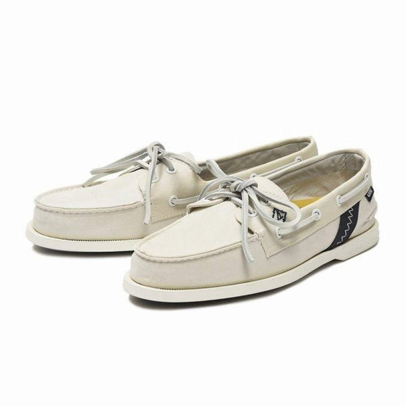 Sperry Topsider スペリートップサイダー A O 2 Eye Bionic エ オ ツーアイ バイオニック Sts Off White 通販 Lineポイント最大0 5 Get Lineショッピング