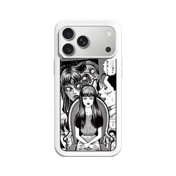 iPhone 17 Pro Max SolidX 白 - 伊藤潤二驚選集 Junji Ito - 富江 - 畫家