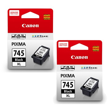 CANON PG-745XL 原廠黑色高容量墨水匣組合(2黑)